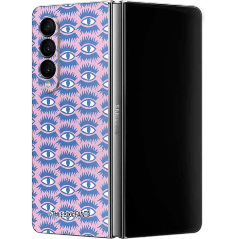 Bouffants and Broken Hearts Bold Eyes 2 Galaxy Z Fold4 5G Skin